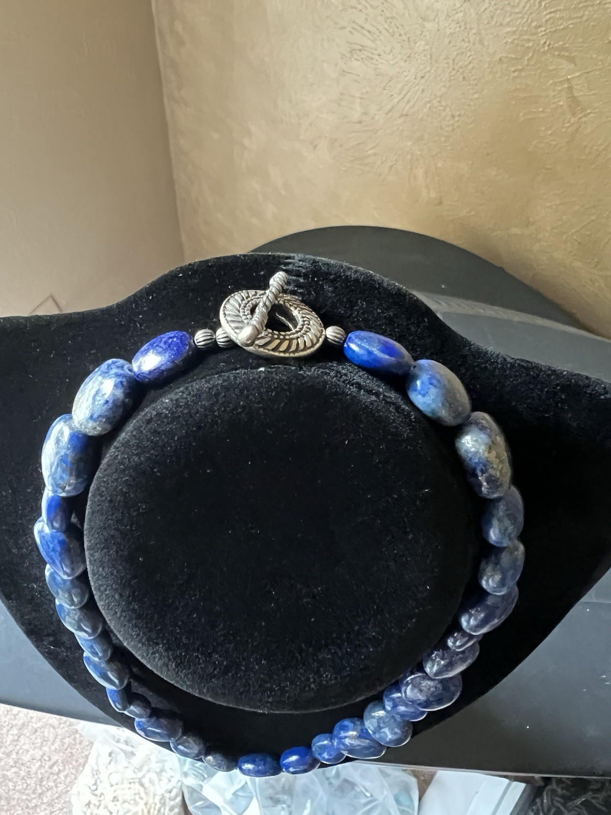 Lapis Lazuli Semiprecious Gemstone Necklace