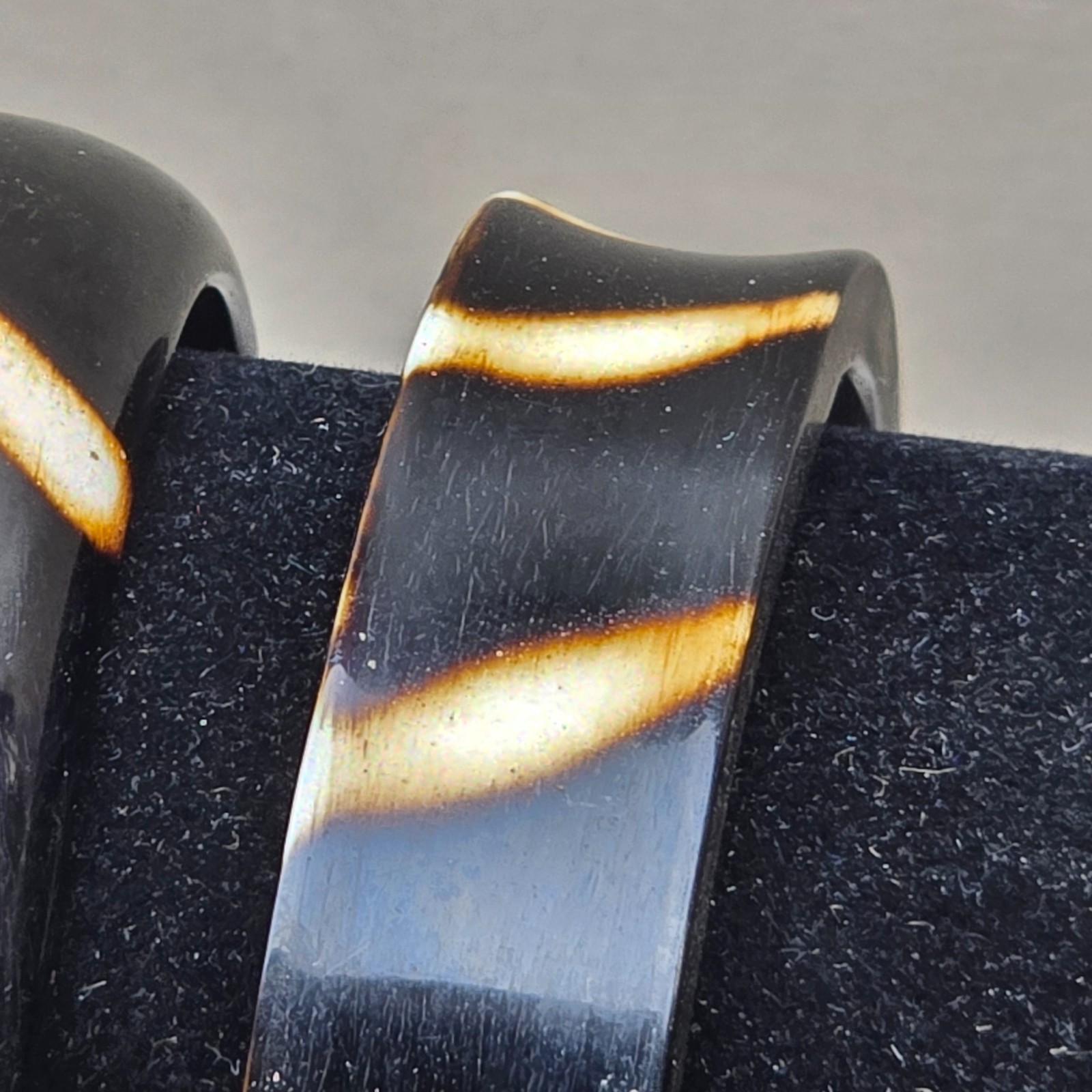 Bangle Bracelet Lot Chunky Resin Acrylic Leopard Print Faux Horn Statement