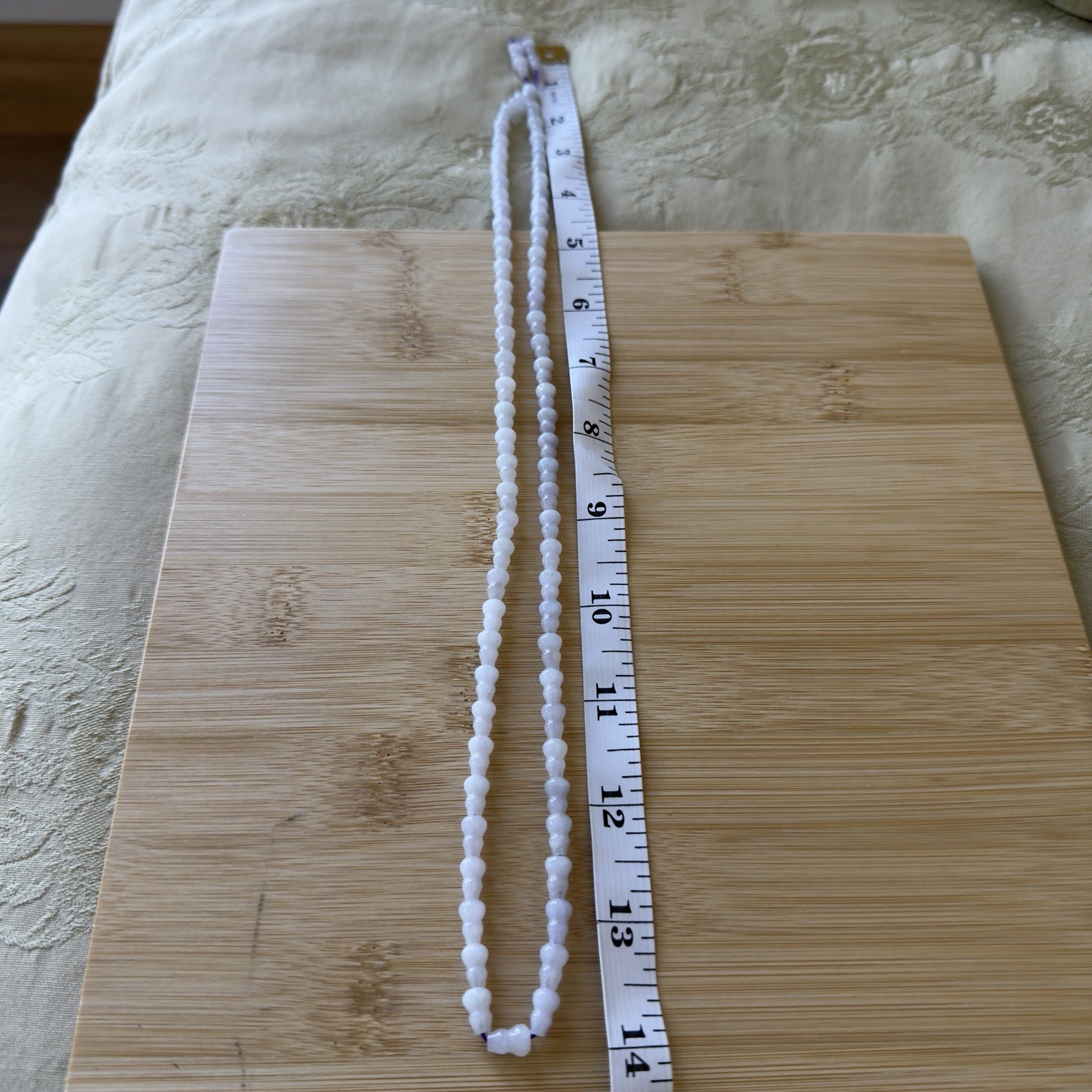 Certified Grade A Burma Jade Hulu Beads Necklace