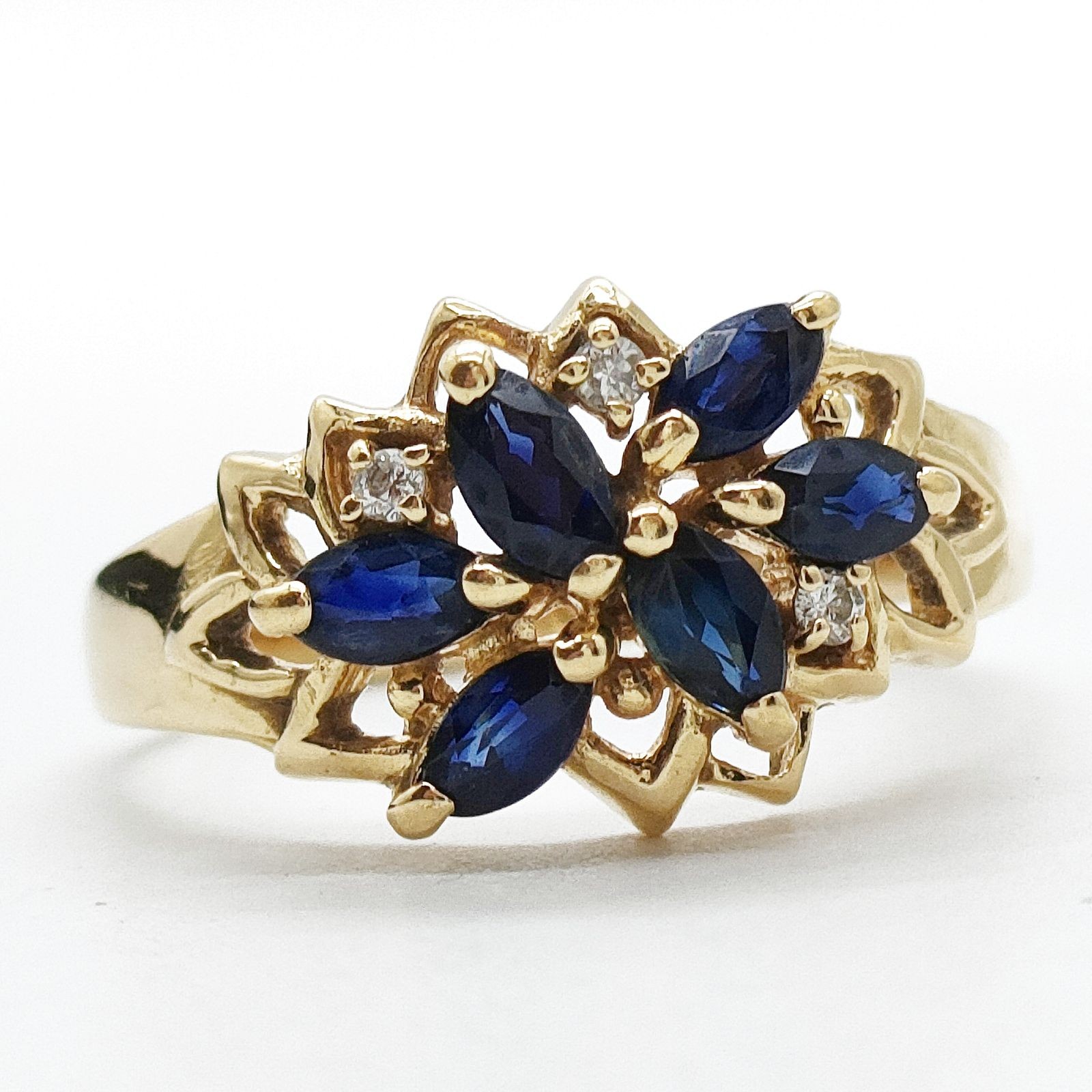 Jewelry Ring Sapphire 0.75ct Gold 2337246