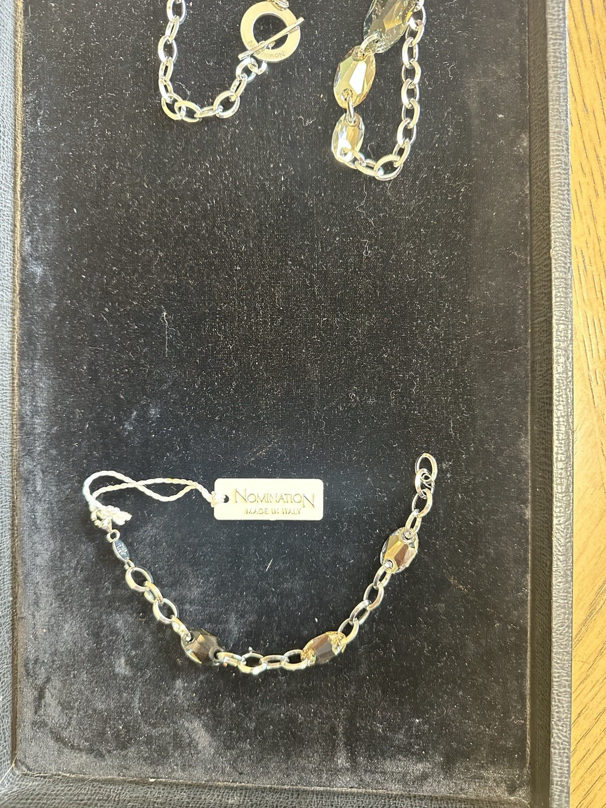 **NOMINATION, NWT, Steel Chain Bracelet Multicolor, 8″, Made in Italy, Was $96!!