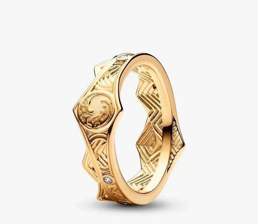 House of The Dragon Season 2 Daemon Targaryen Crown Ring Cosplay Accessory Gift