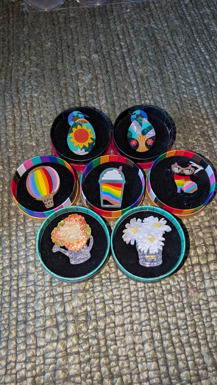 ERSTWILDER BROOCHES
