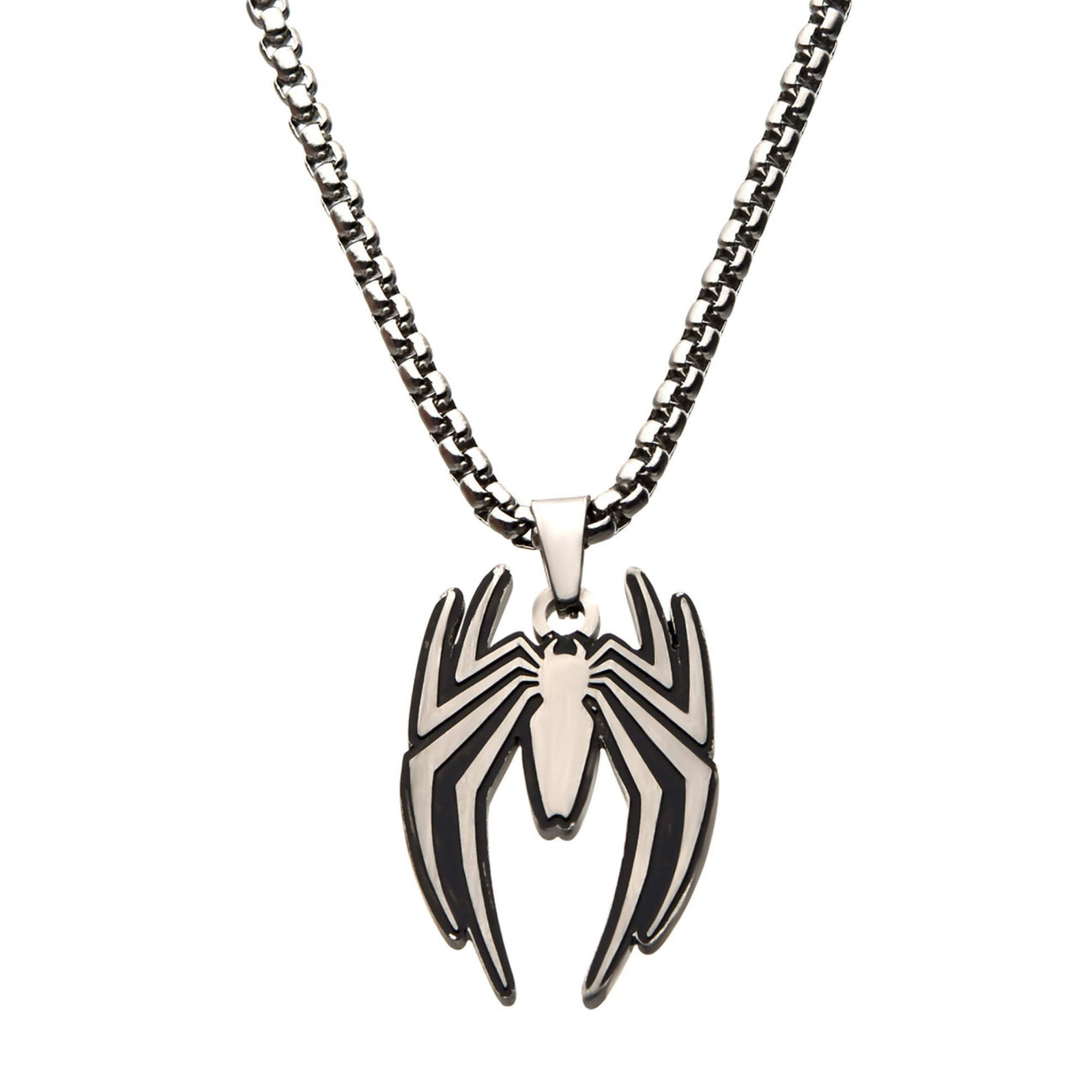 Spider-Man Game Logo Pendant Necklace Multi-Color