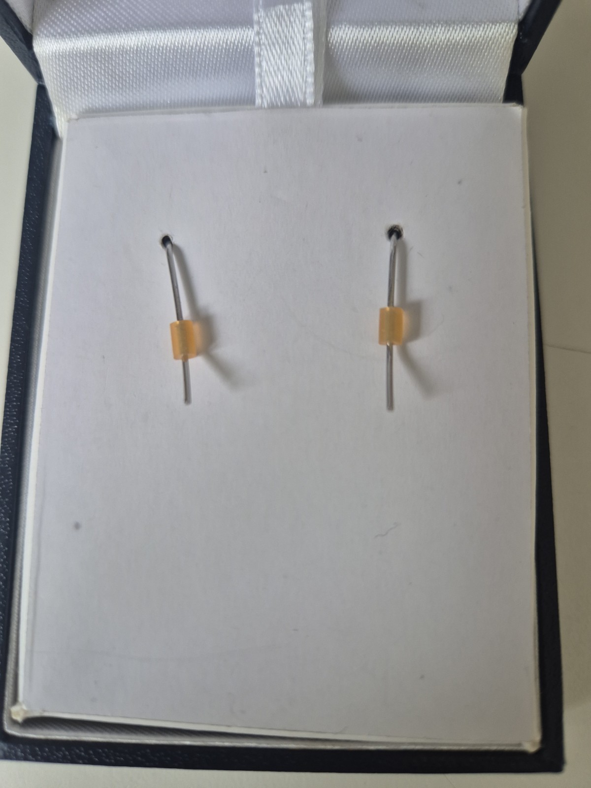 Aqua Blue Paua Shell Earrings Silver Palladium Plate New Zealand Stunning Gift