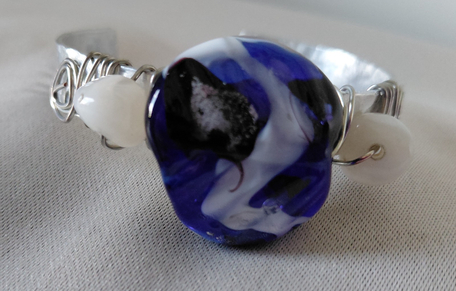 Handcrafted, Boho / Bohemian, Wearable Art, and Statement Cuff