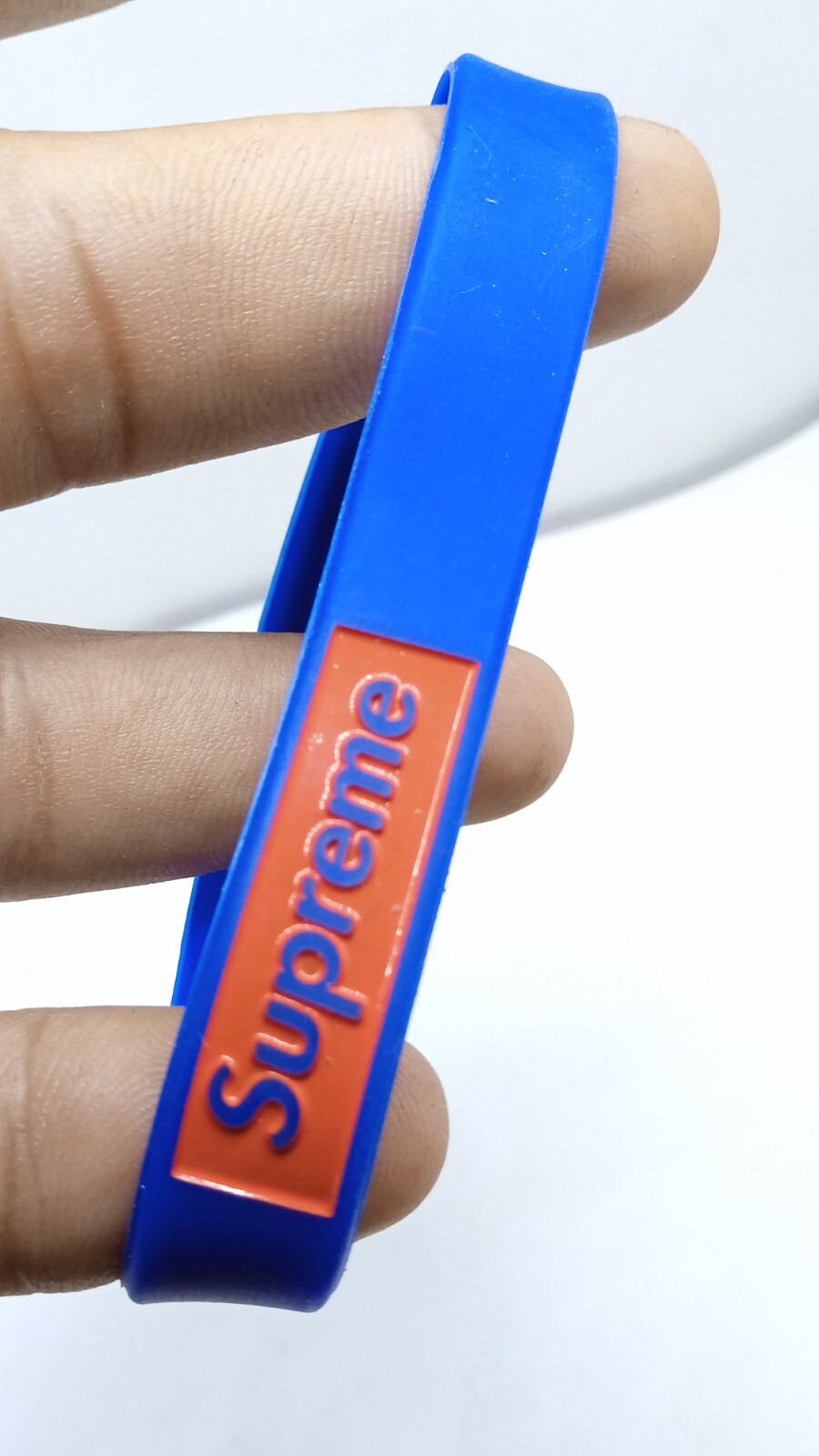 Wristband Silicone Bracelet Baller Bands Men Women Sports Fashion Blue Gift