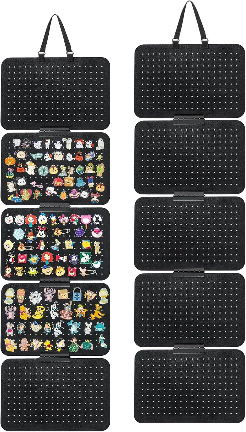 Hanging Pin Collection Display Panel, Detachable Enamel Pin Pages | Badge Collec