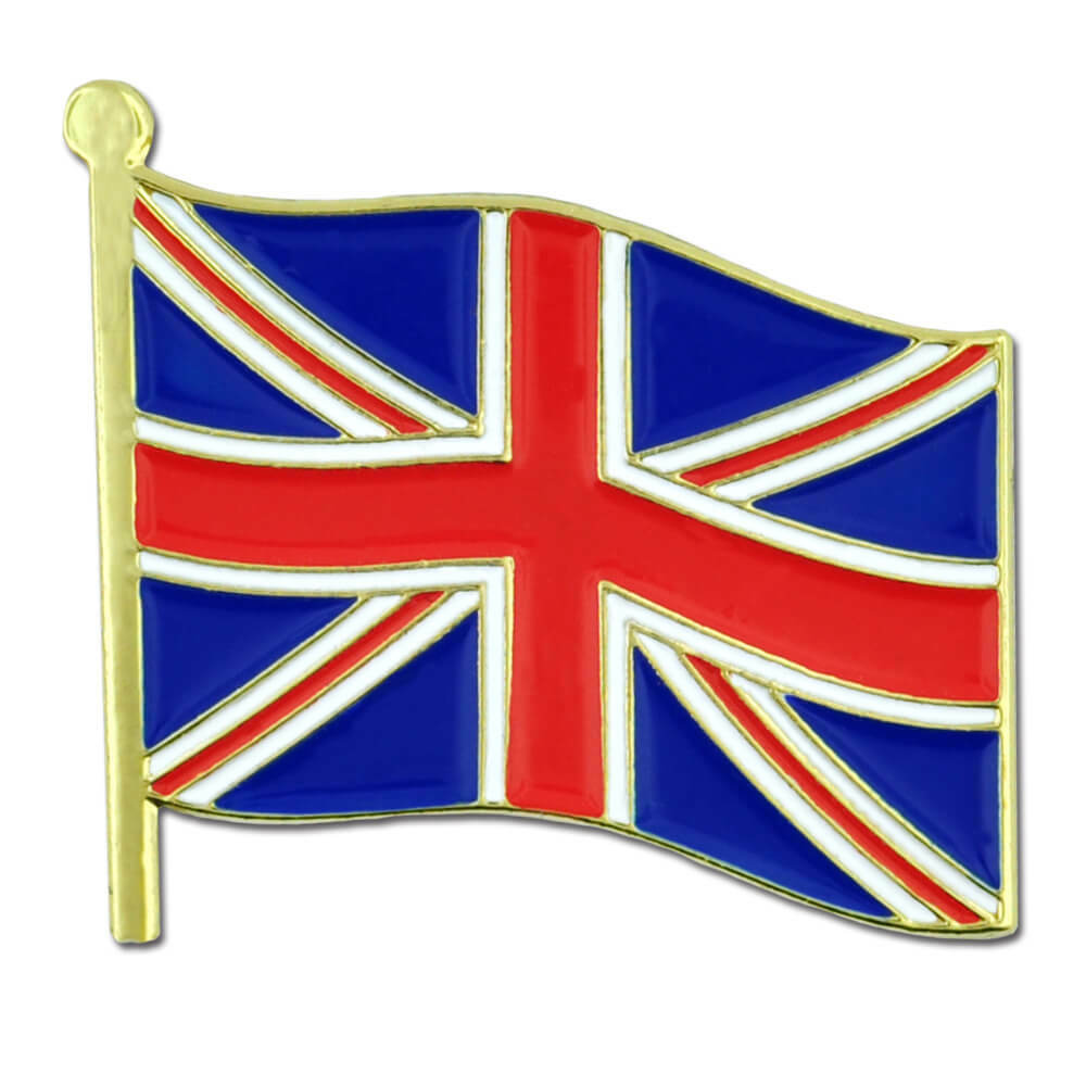 PinMart’s United Kingdom UK World Flag Enamel Lapel Pin 3/4”