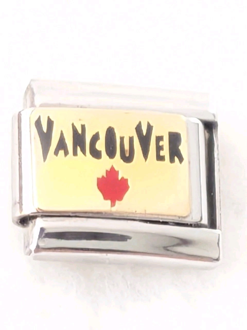 Authentic Puzzle Collection Vancouver Canada Italian Charm 9mm R264