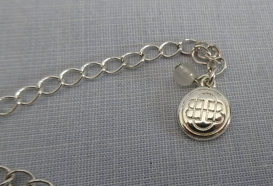 Banana Republic Signed Necklace Chunky Open Rectangle Links Silver Tone 18”