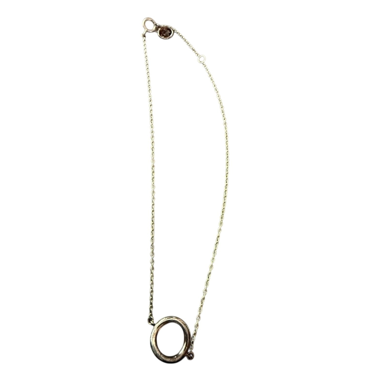 Silpada 925 Sterling Silver Circle Ankle Bracelet