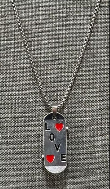 Skateboard Alloy Titanium Steel Enamel Pendant Necklace