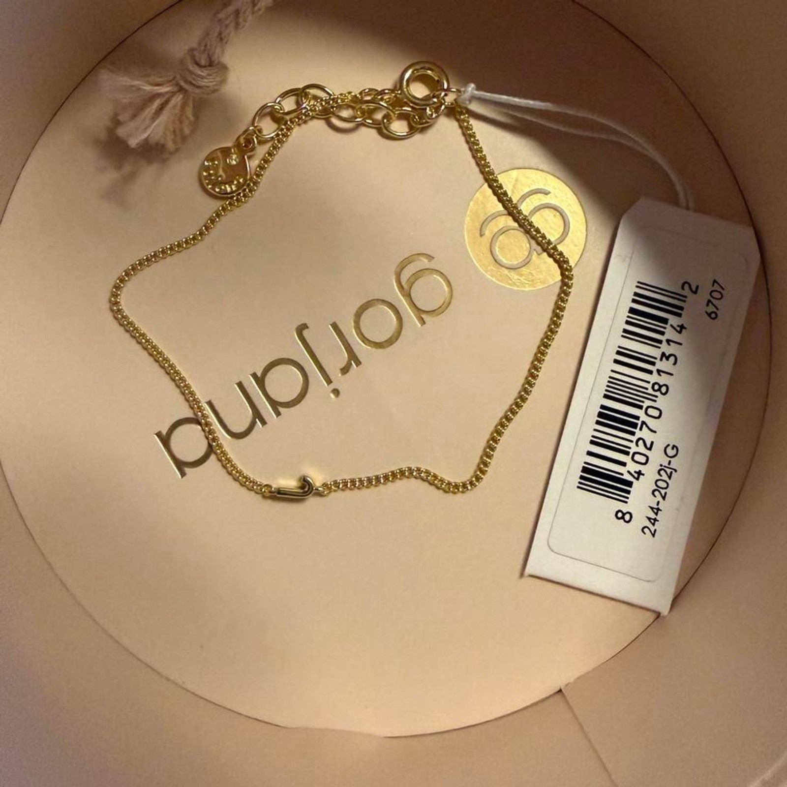 Gorjana Wilder Mini Alphabet Bracelet