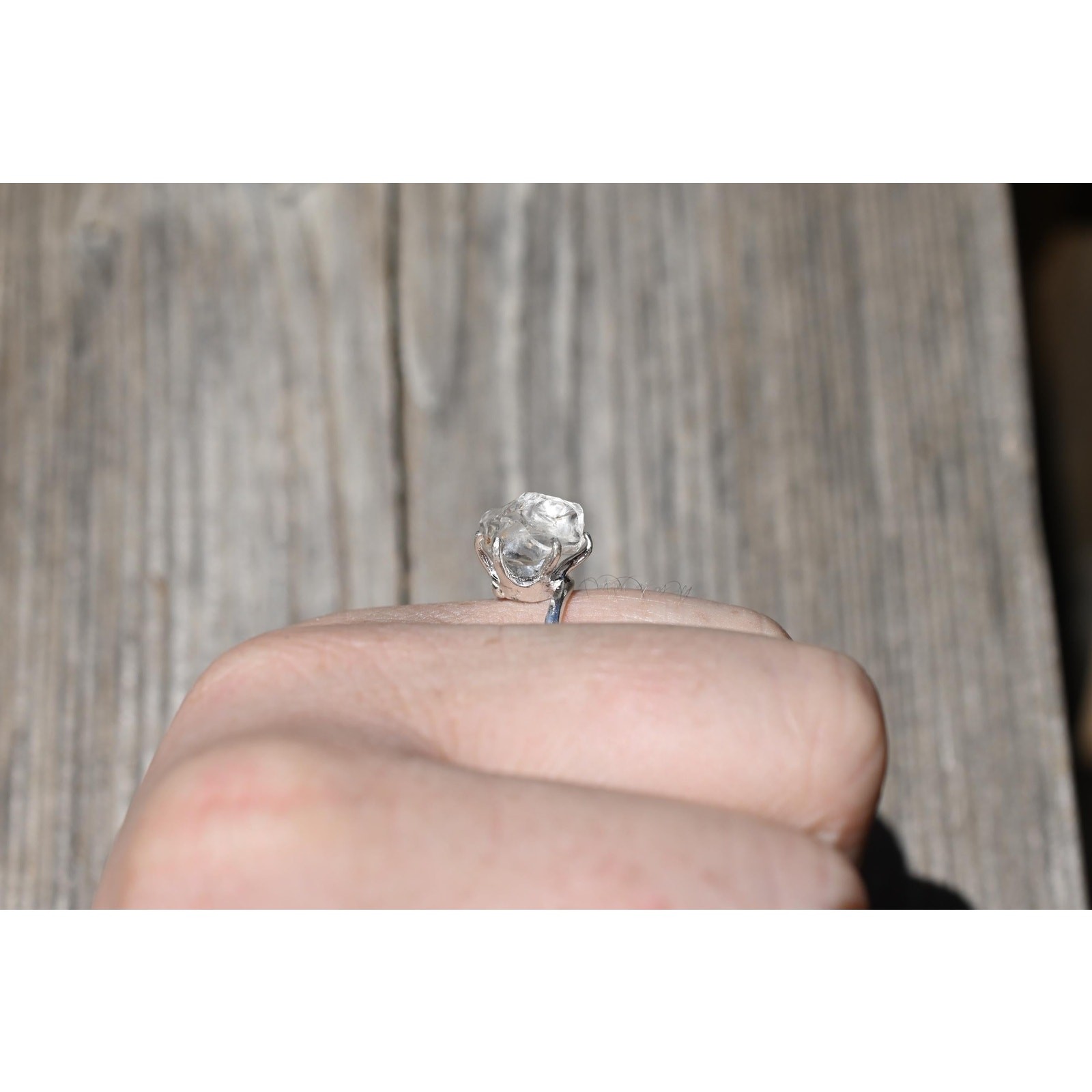 Lake County Lake County diamond Ring in Sterling Silver 925 size 8