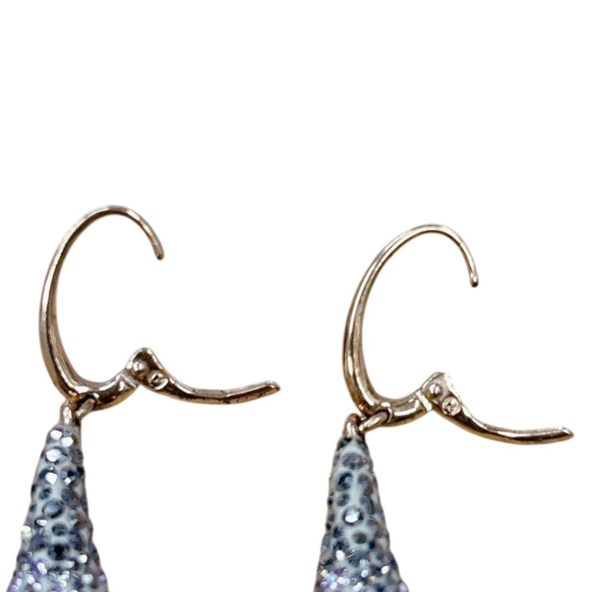 SWAROVSKI Large grain Rhinestone earring Not specified gold Women