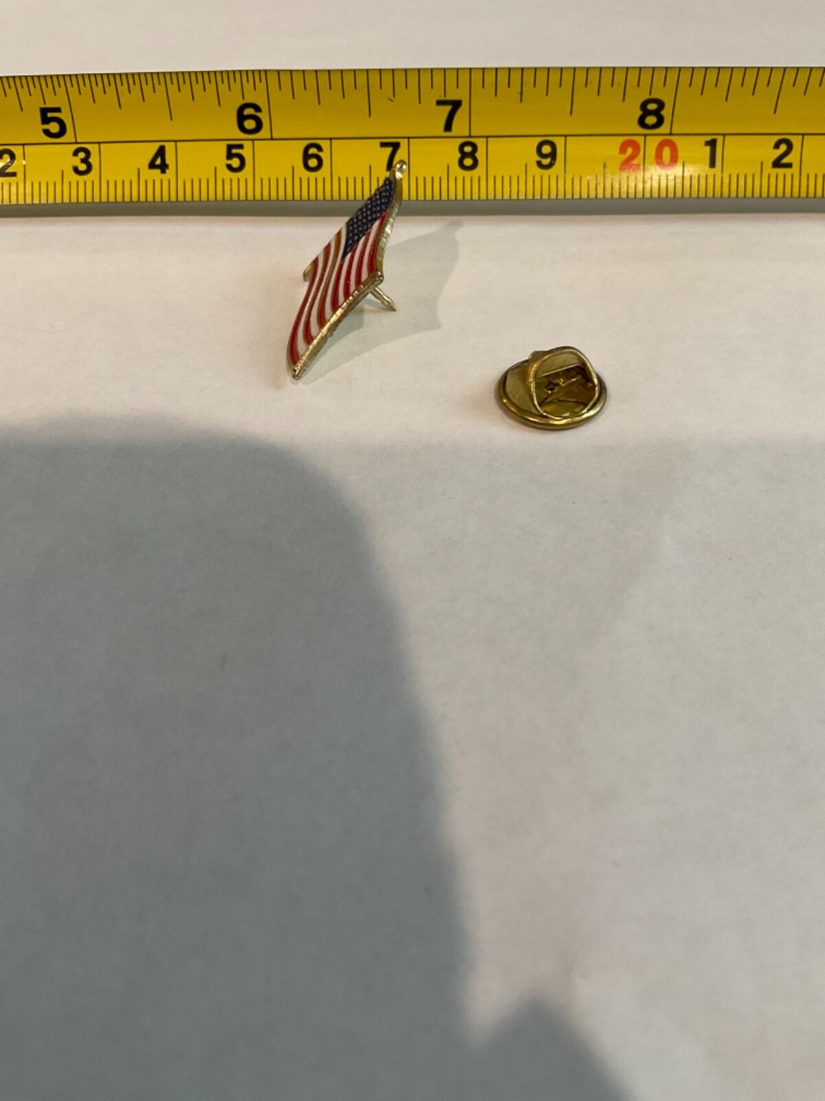 AMERICAN FLAG LAPEL HAT PIN USA US United States