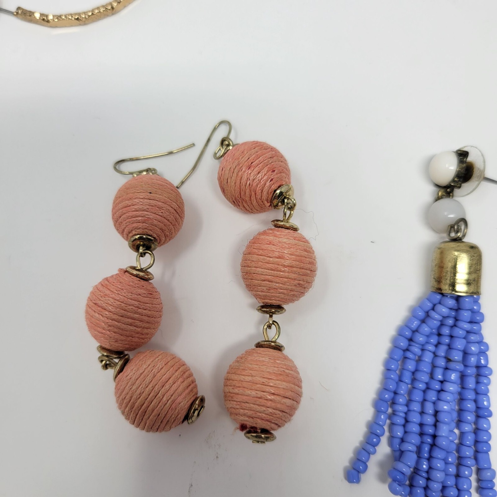 Assorted Boho & Statement Earrings Set Of 10 Pairs In Mixed Colors & Styles