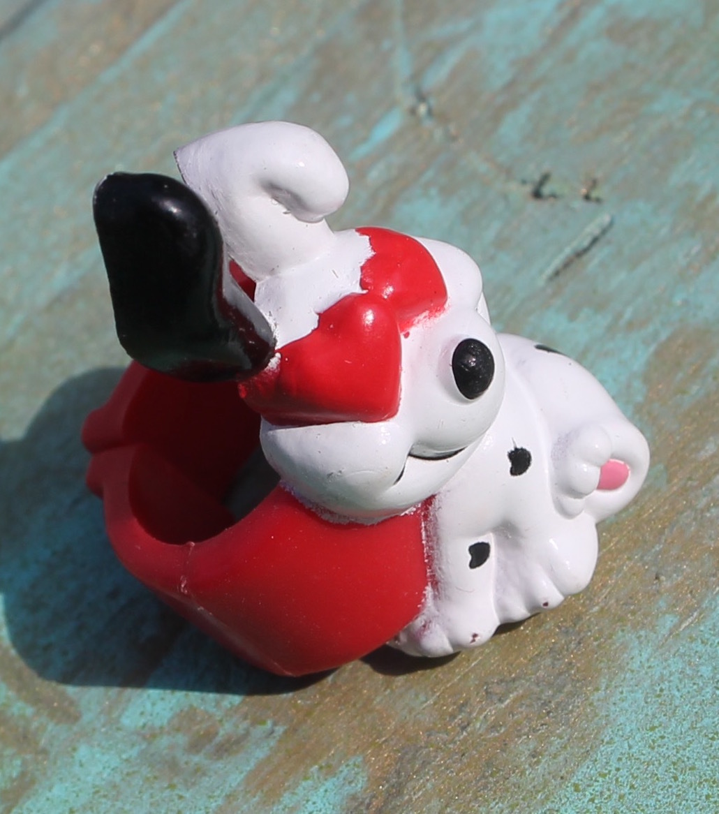 Plastic Child’s Ring – Dog & Sunglasses 1 Size Fits All FREE SHIP!