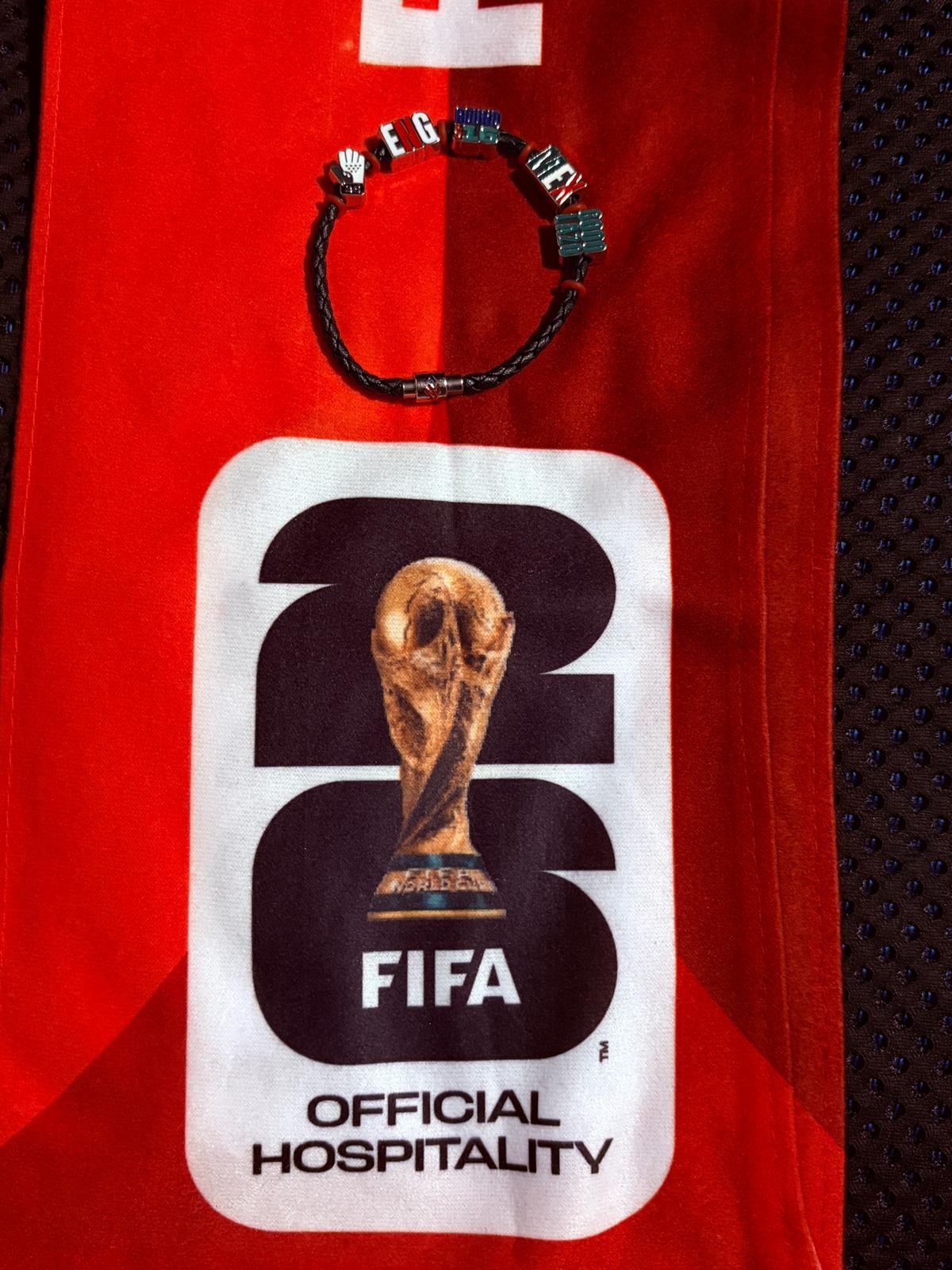 FIFA World Cup ROUND of 16 MEX vs ENG Bank of America Bracelet and Hospitality!
