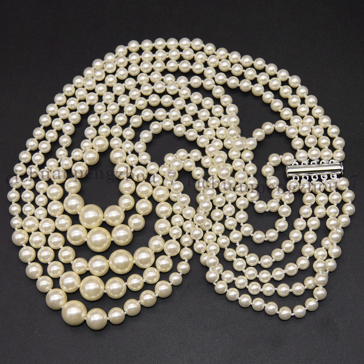 Fashion Jewelry 8/10mm Gemstone Round Beads Tortoise Pendant Necklace 18”