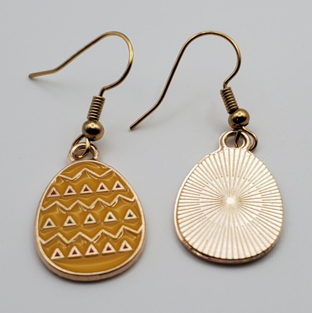 Easter Egg fishook earrings