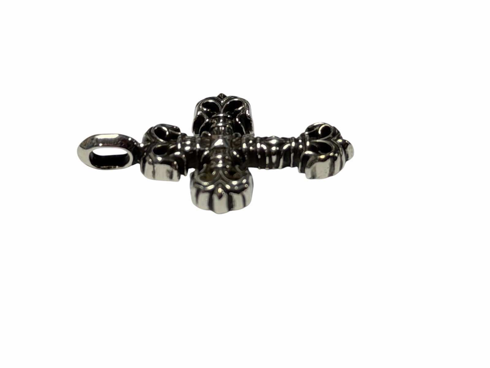 New 100% Authentic Chrome Hearts Filigree Cross Pendant
