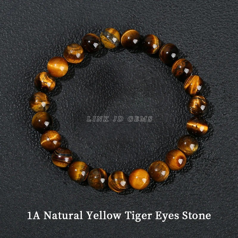 Natural Crystal Healing Chakra Gemstone Bead Bracelet Protection Gem Stone
