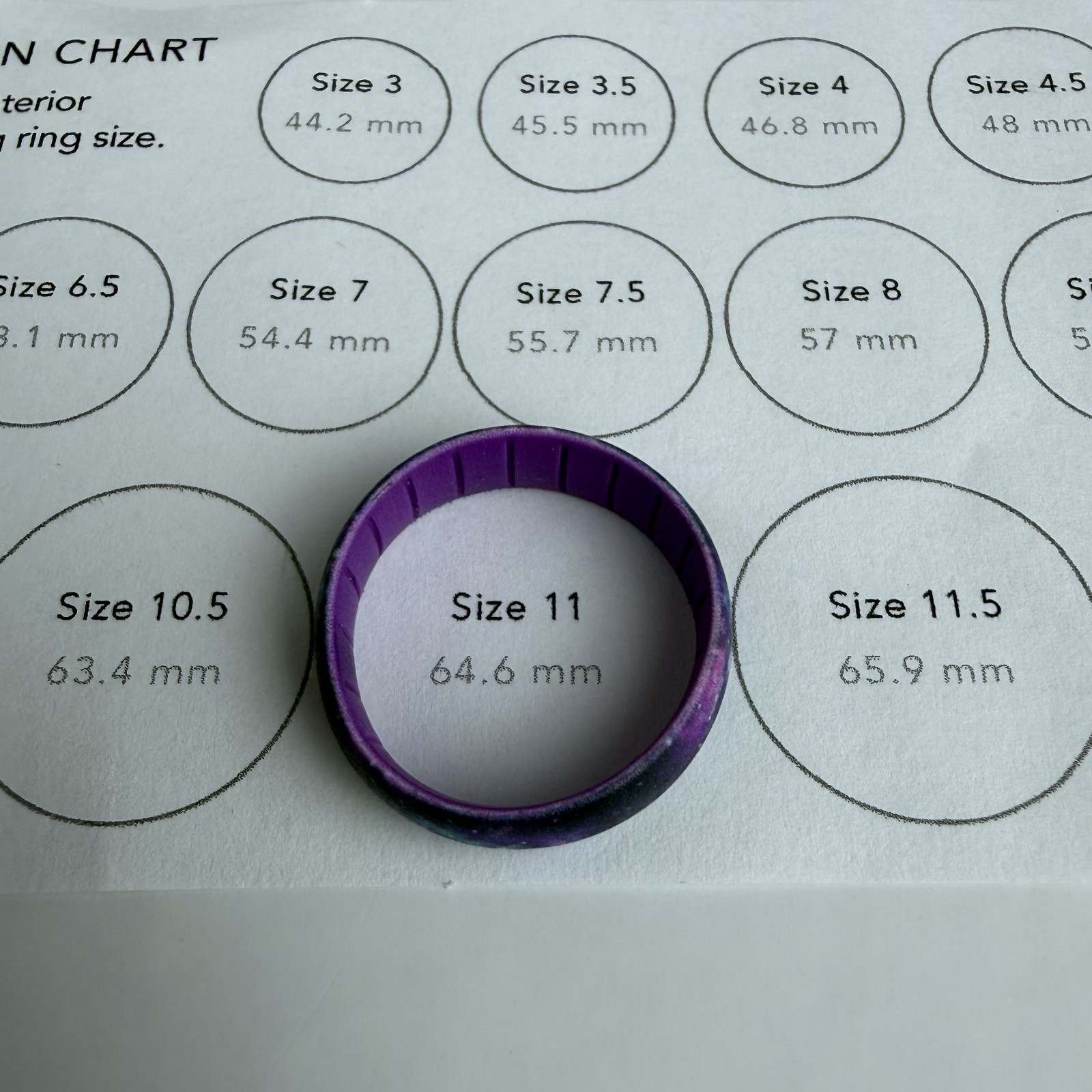 Enso Rings Inked Pocketful Of Letters Nebula Galaxy Ring Size 11 Limited Edition