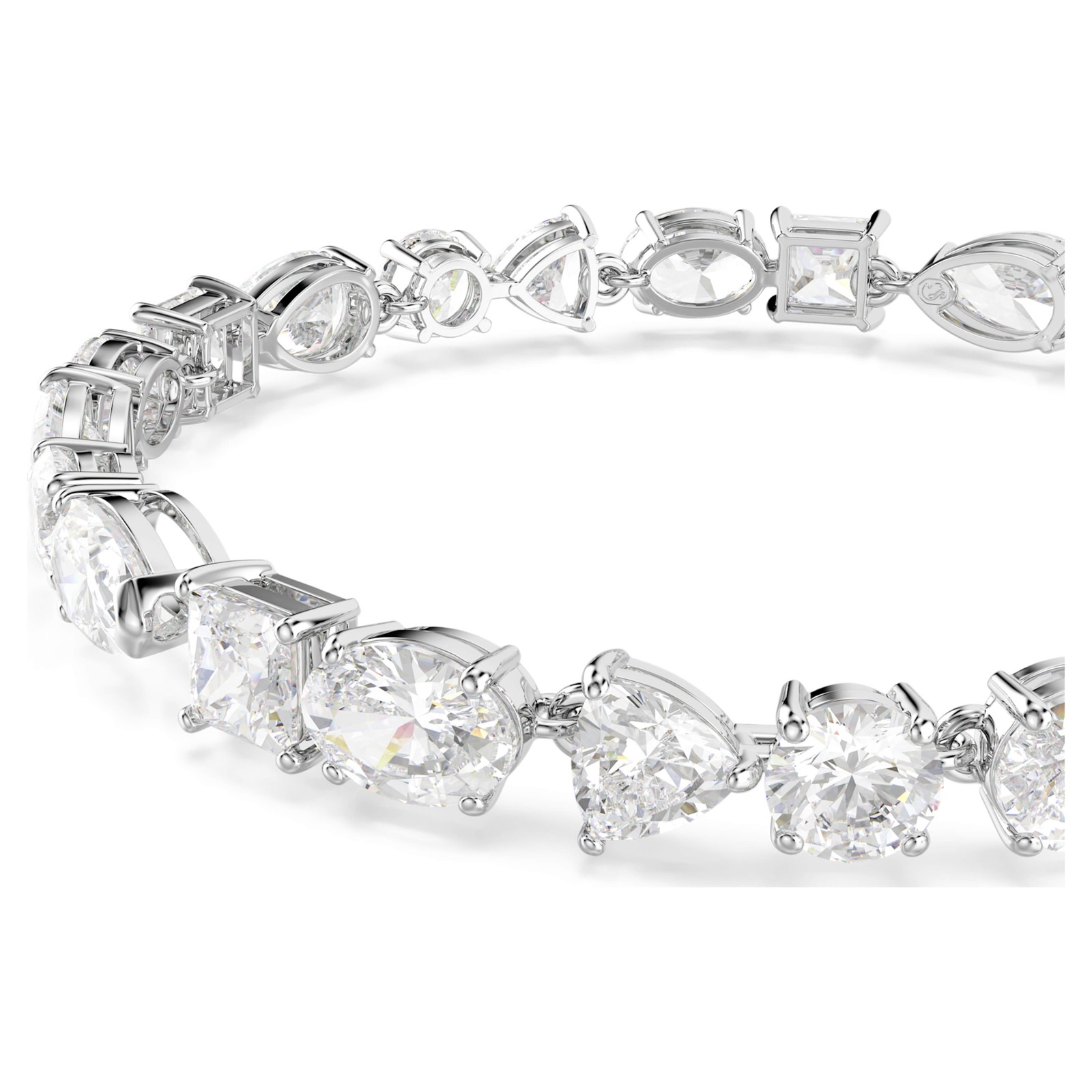 Swarovski Mesmera Bracelet, Mixed Cuts, White, Rhodium Plated 5731959