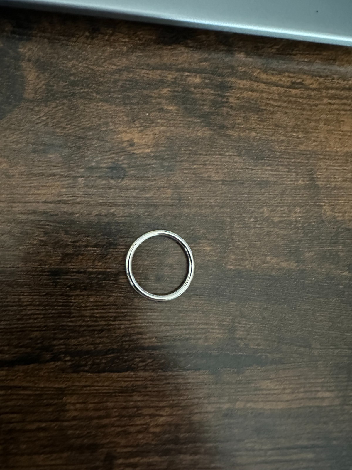 STUDIOCULT Roundth Ring – Silver Minimalist Band – Size 11 – Excellent Condition