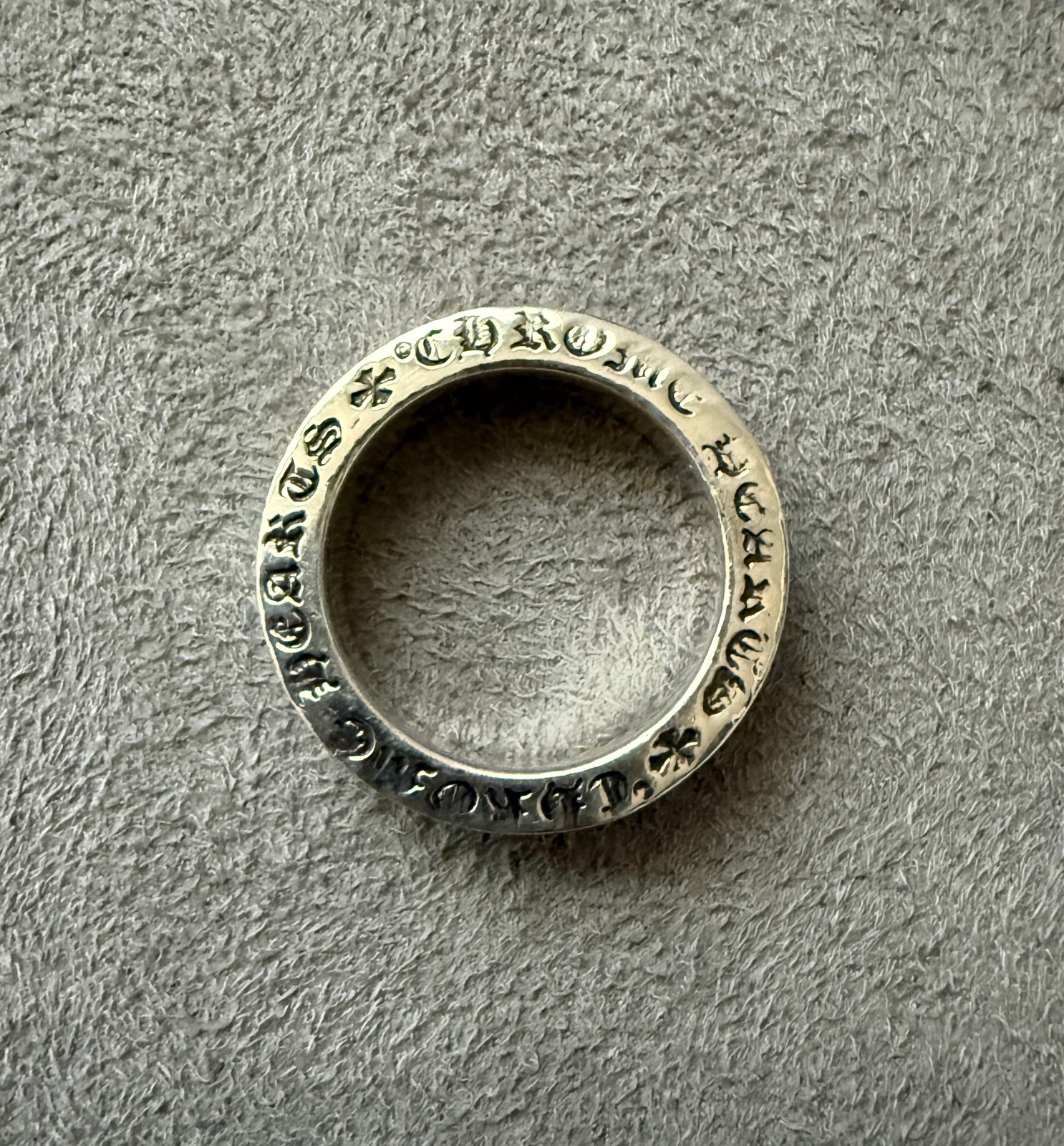 Chrome Hearts Fxxk You Spacer Ring 6mm 🔥 Best Price *Pre Owned* 2003 Size 9.5