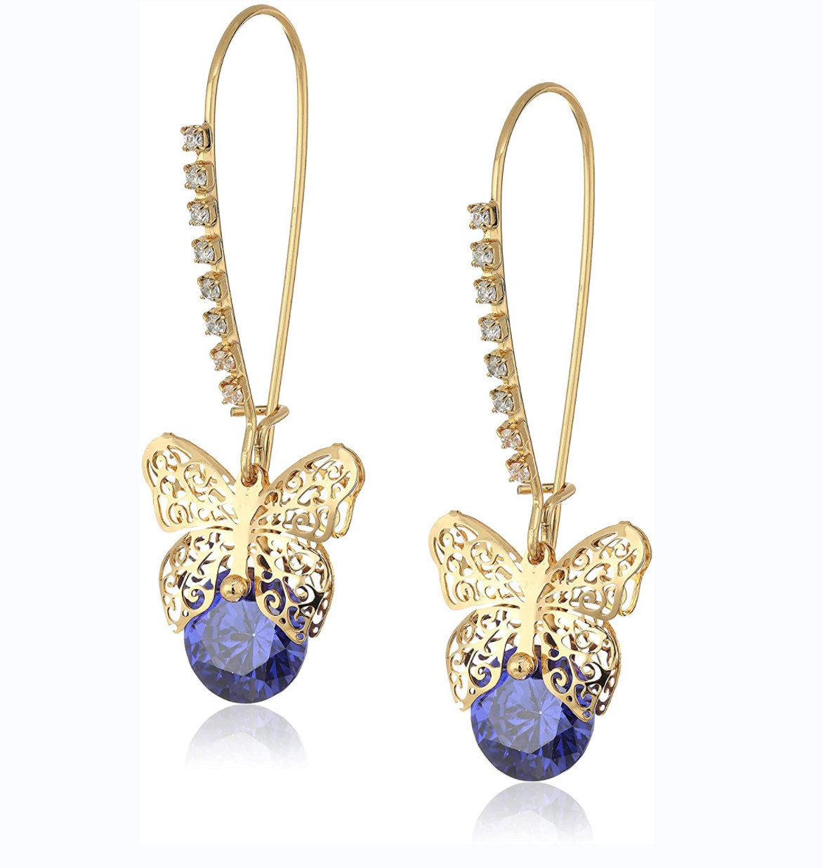 Betsey Johnson Earrings & Necklace 4PCs Bundle Set | Versatile Styles |