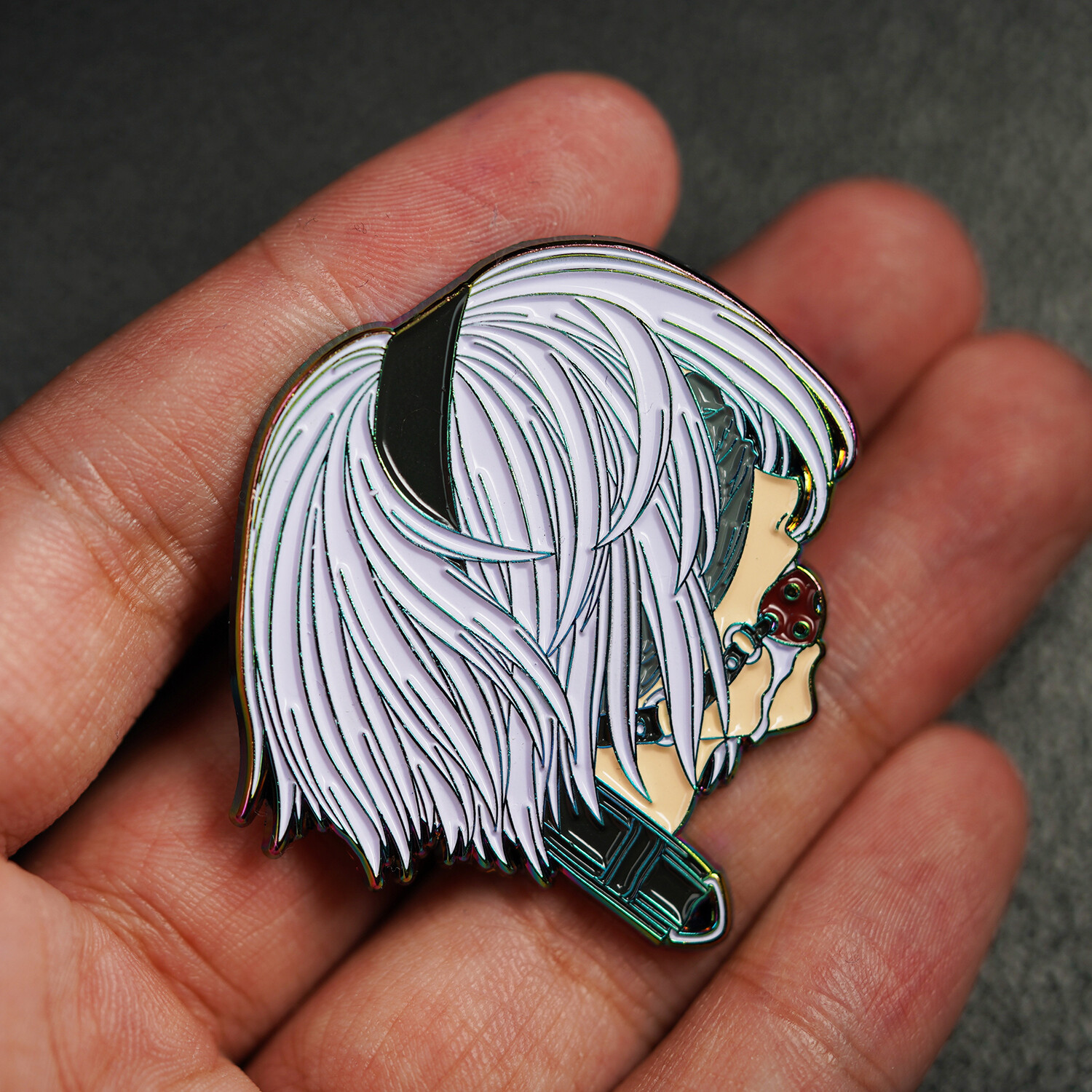 NieR:Automata YoRHa No.2 Type B/2B Game Metal badge Pin brooch Collectible