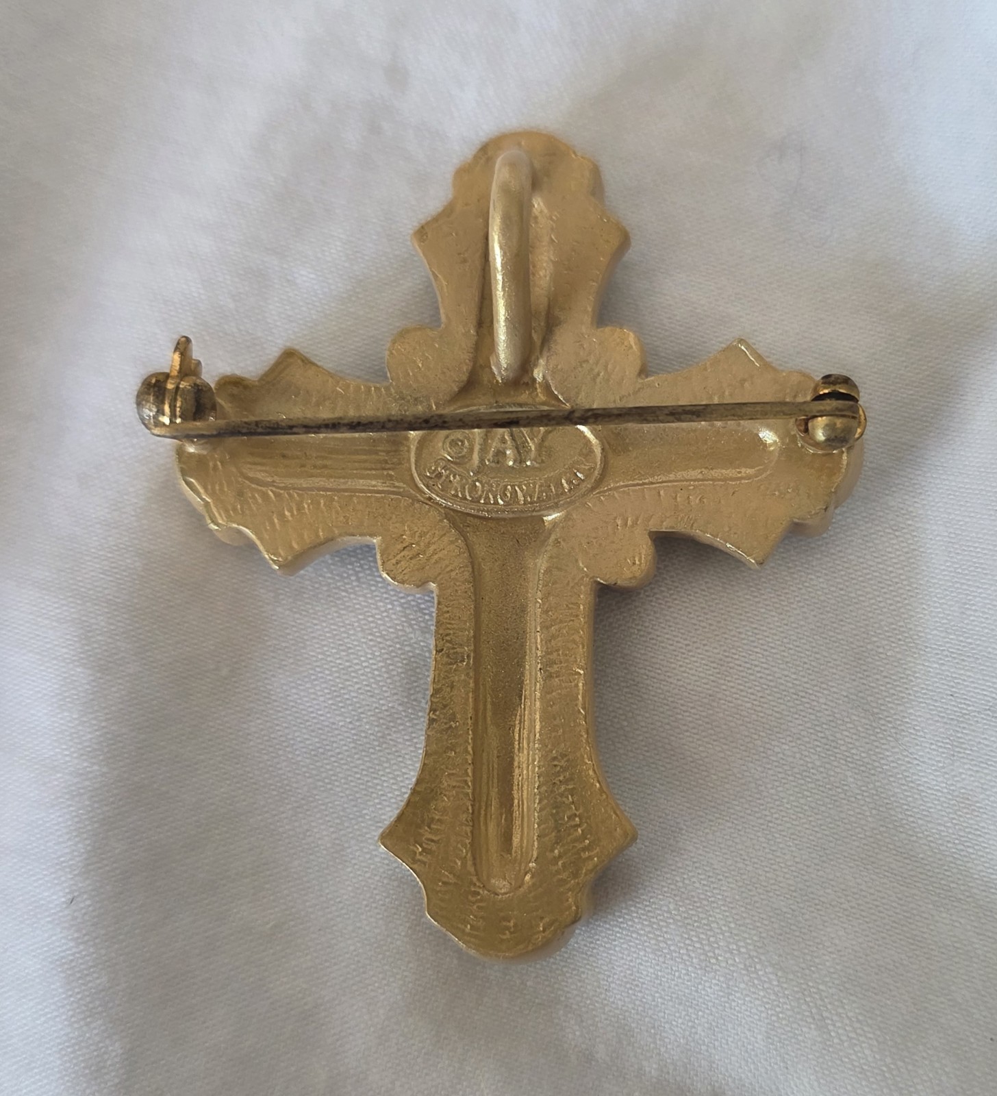 Jay Strongwater Cross Pin / Pendant