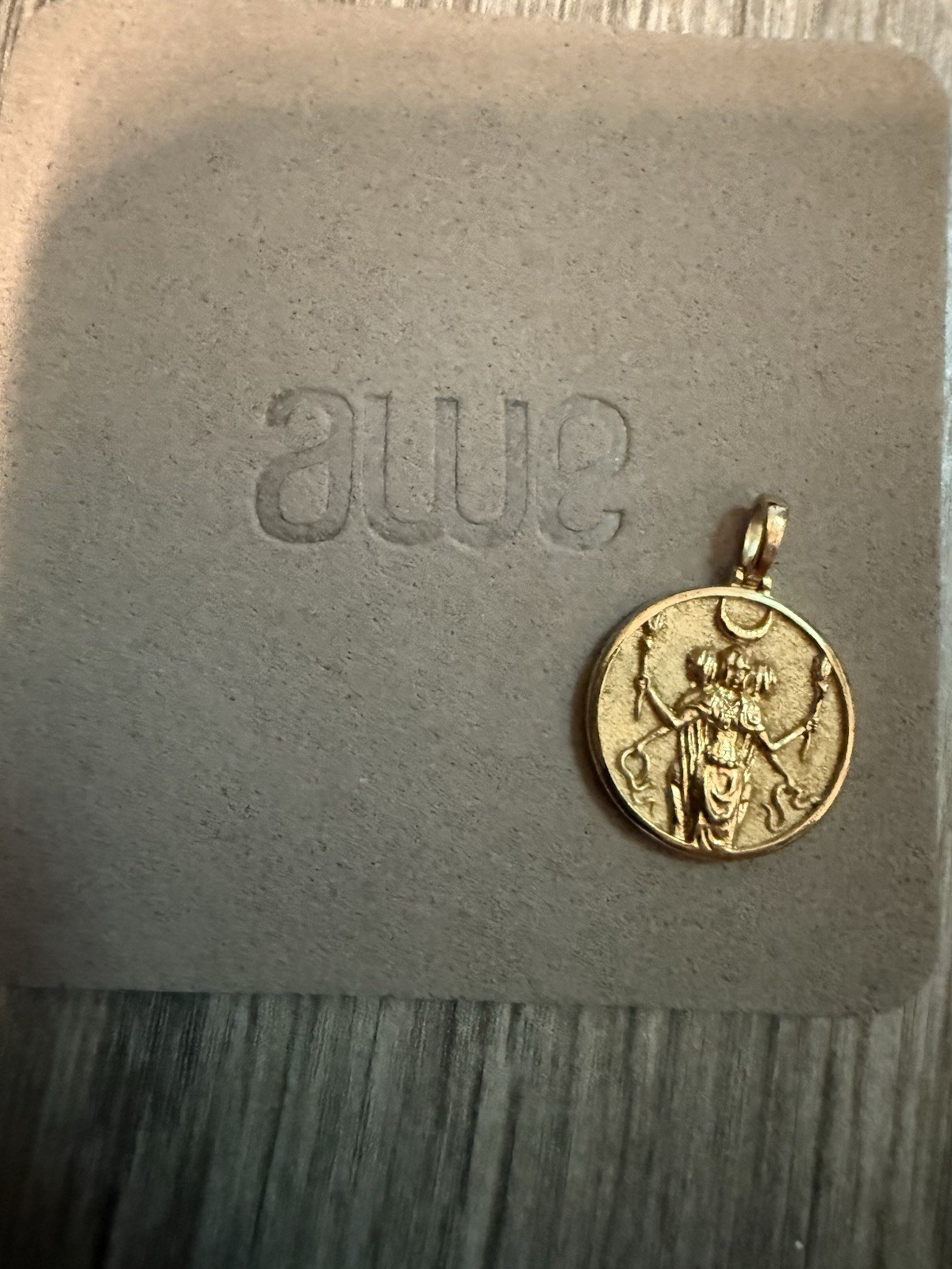 Awe Inspired Hecate Gold Vermeil Pendant