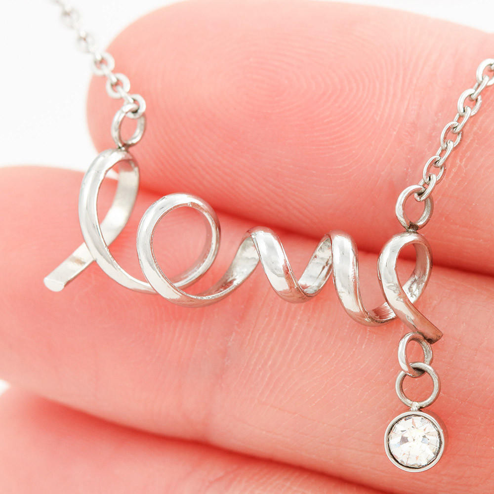 PERSONALIZED Heart Necklace – To Future Mom, Mom-to-be – Mother’s Day, Birthday