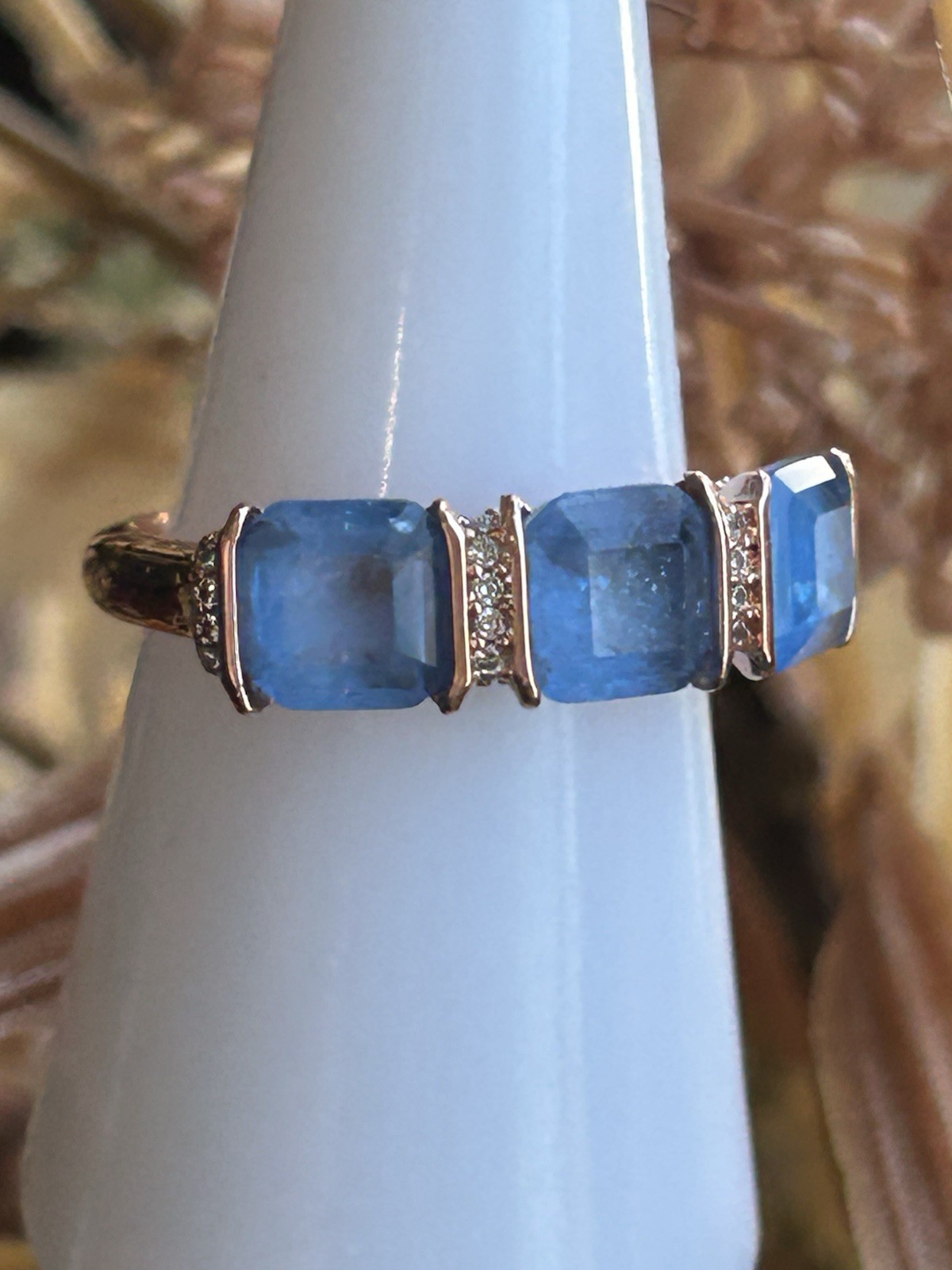 Bomb Party Ring 💍 Size 7 RG28388 ” The Stars At Down ” 💙 Original Collection