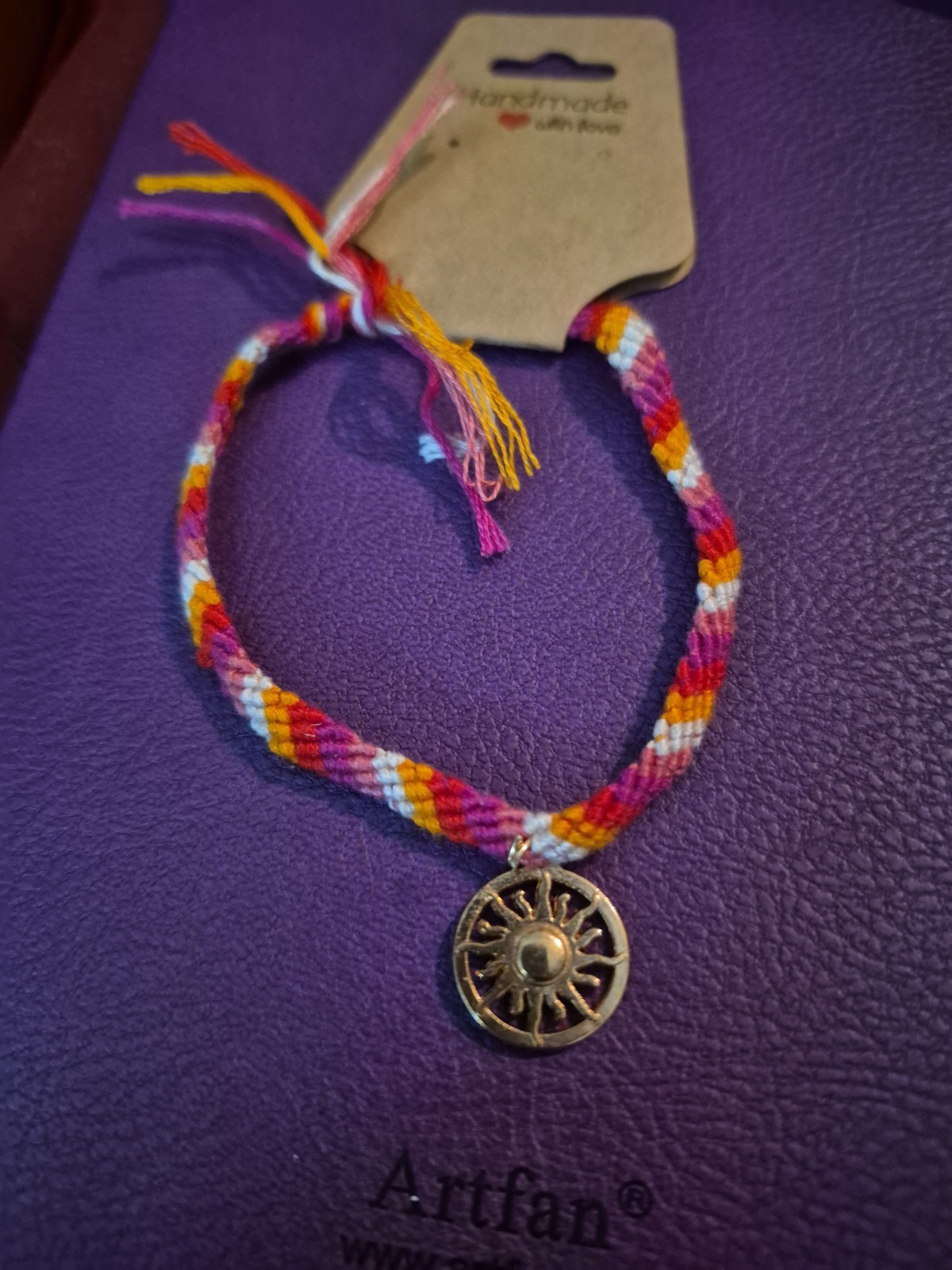 Lesbian Pride Friendship Charm Bracelet