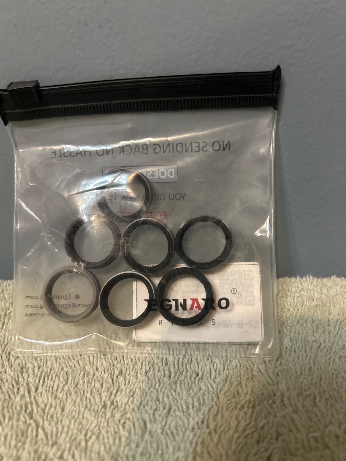 EGNARO RINGS LOT OF 6 : Size’s 16,15, (2)14. 6