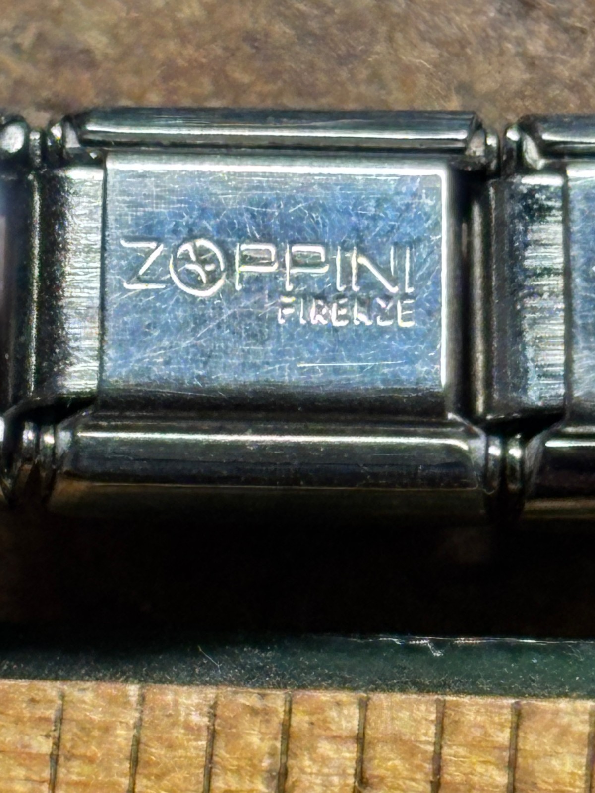 ZOPPIN stainless steel stretch link CHARM BRACELET Junior Mints CASA d’Oro GOLD