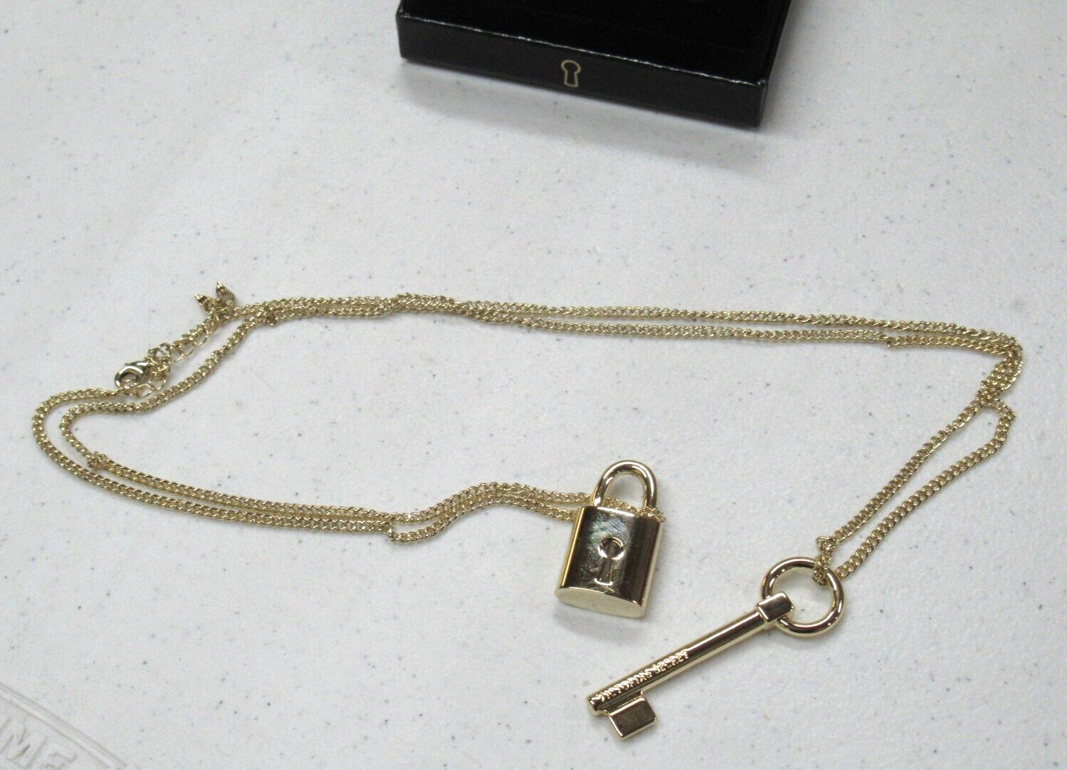 Victoria’s Secret Limited Edition “Scandalous” Lock and Key Necklace – $78