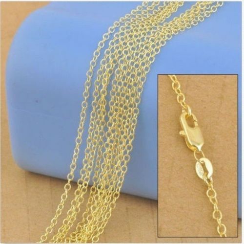 RETRO 1″ PEACE SIGN NO WAR SYMBOL LOVE Charm Pendant 18K GOLD FILL 22″ Necklace