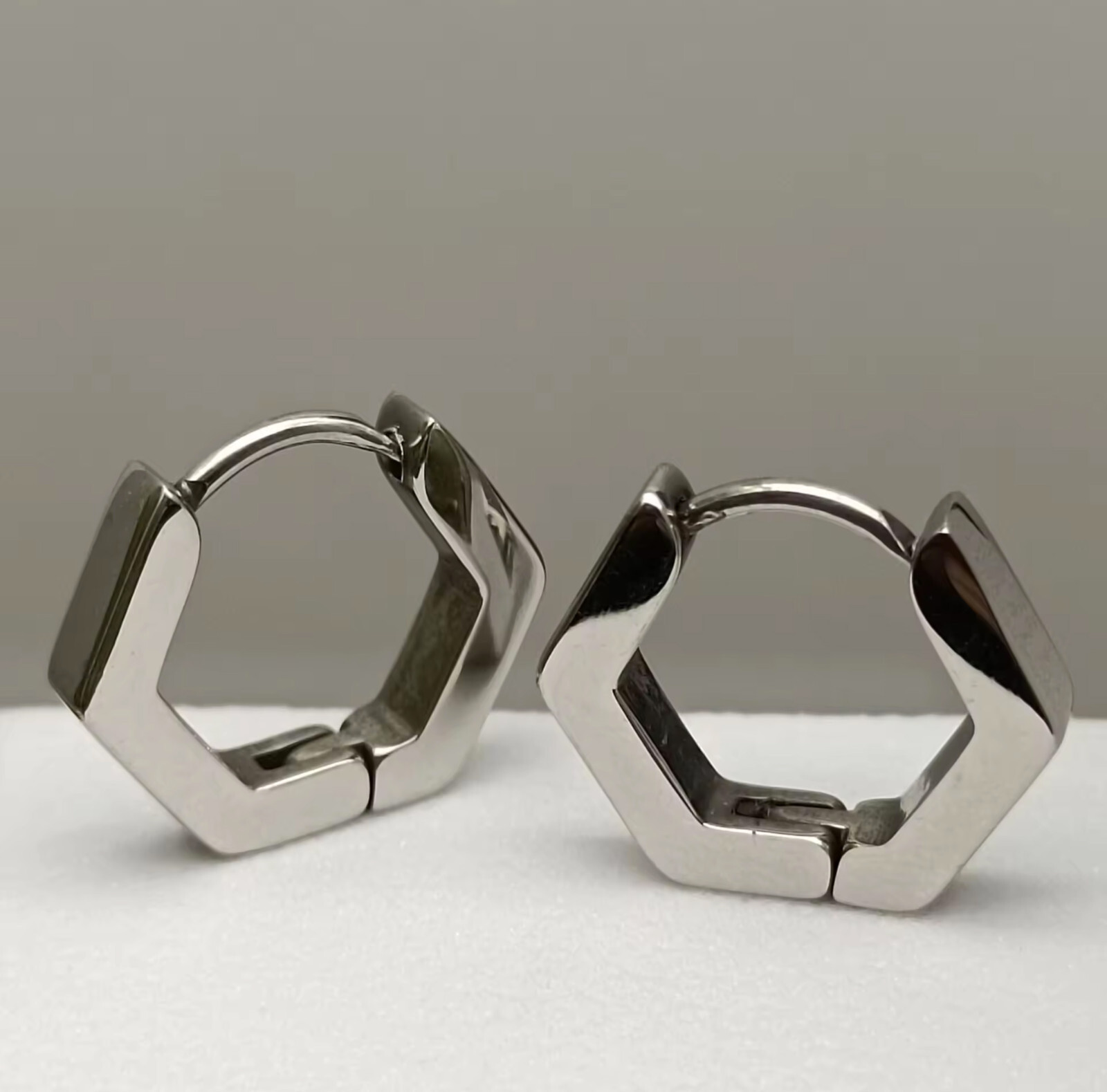Hoop Huggie Earrings