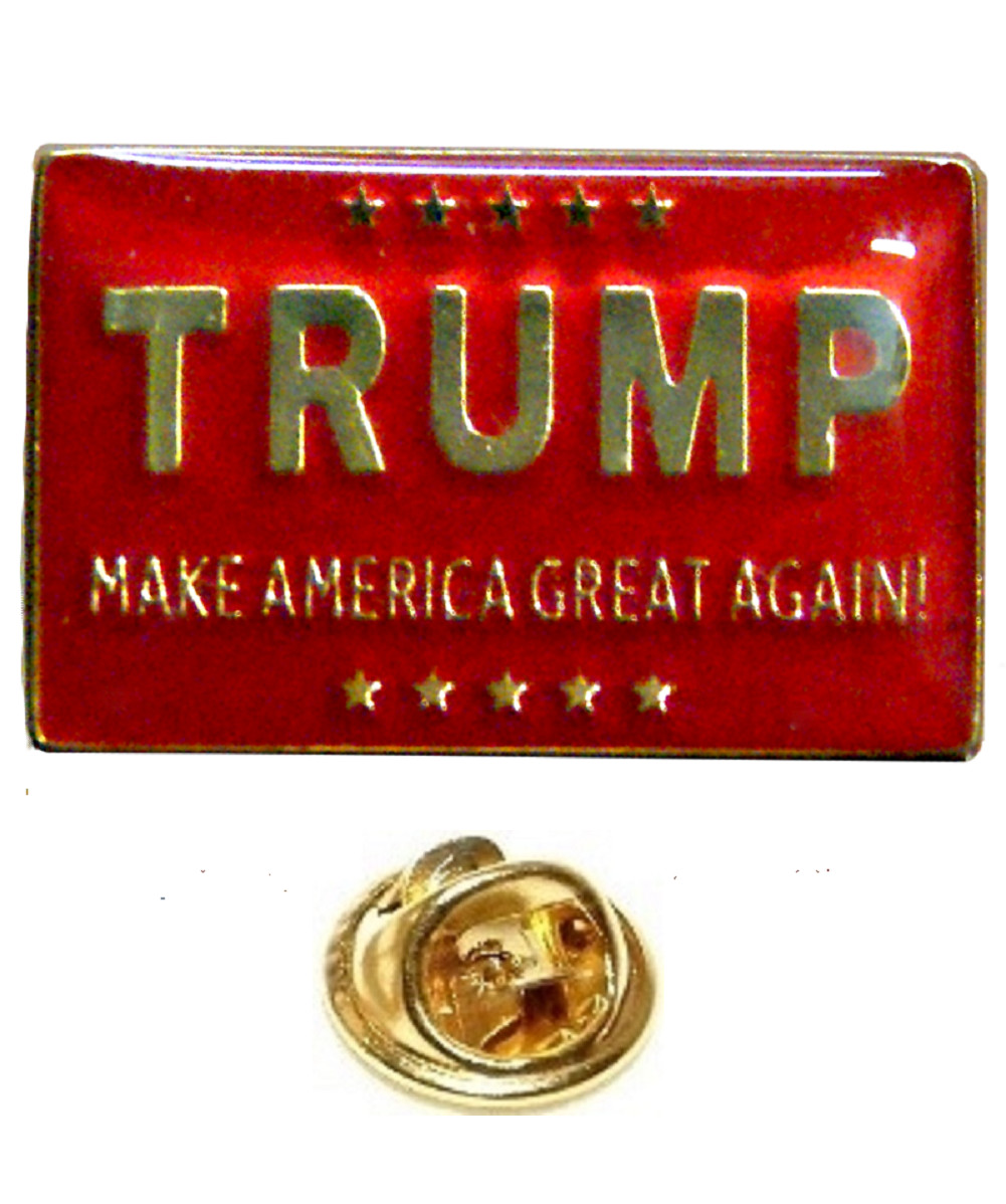 Trump 2024 Make America Great Again Red Bike Motorcycle Hat Cap lapel Pin