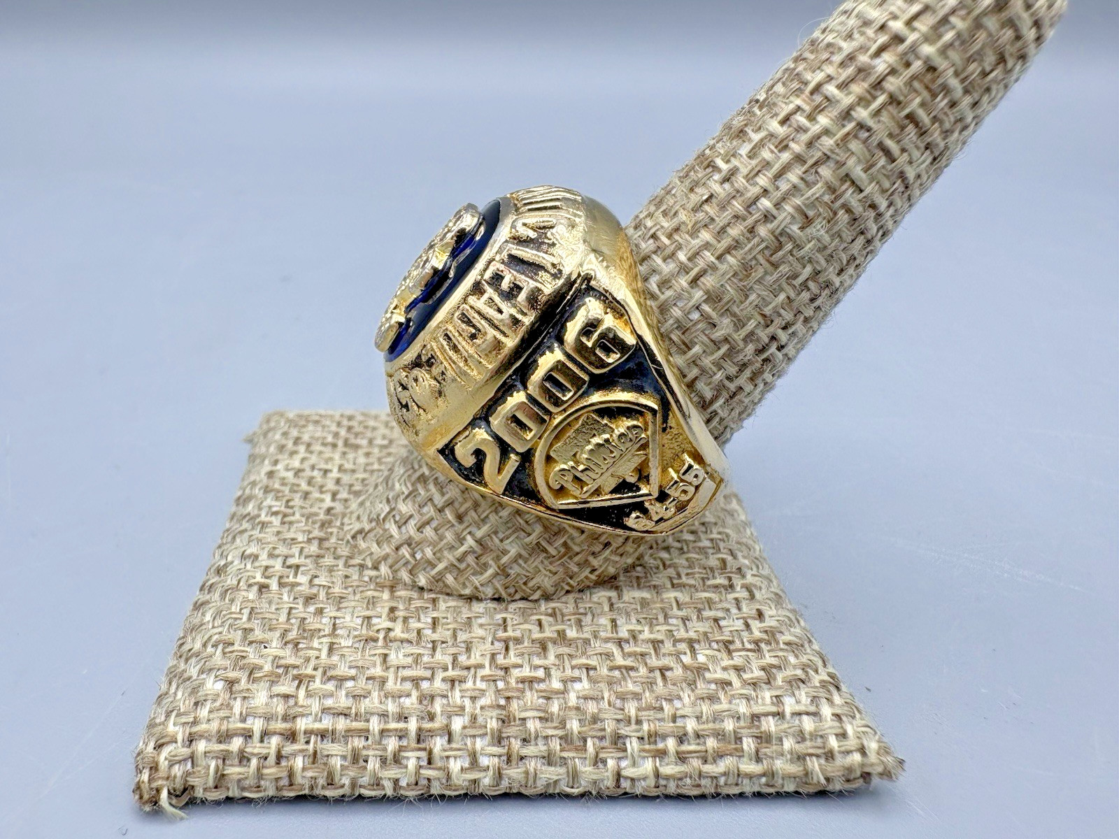 South Atlantic League Sterling Silver 925 Championship Ring Blue Claws 2006