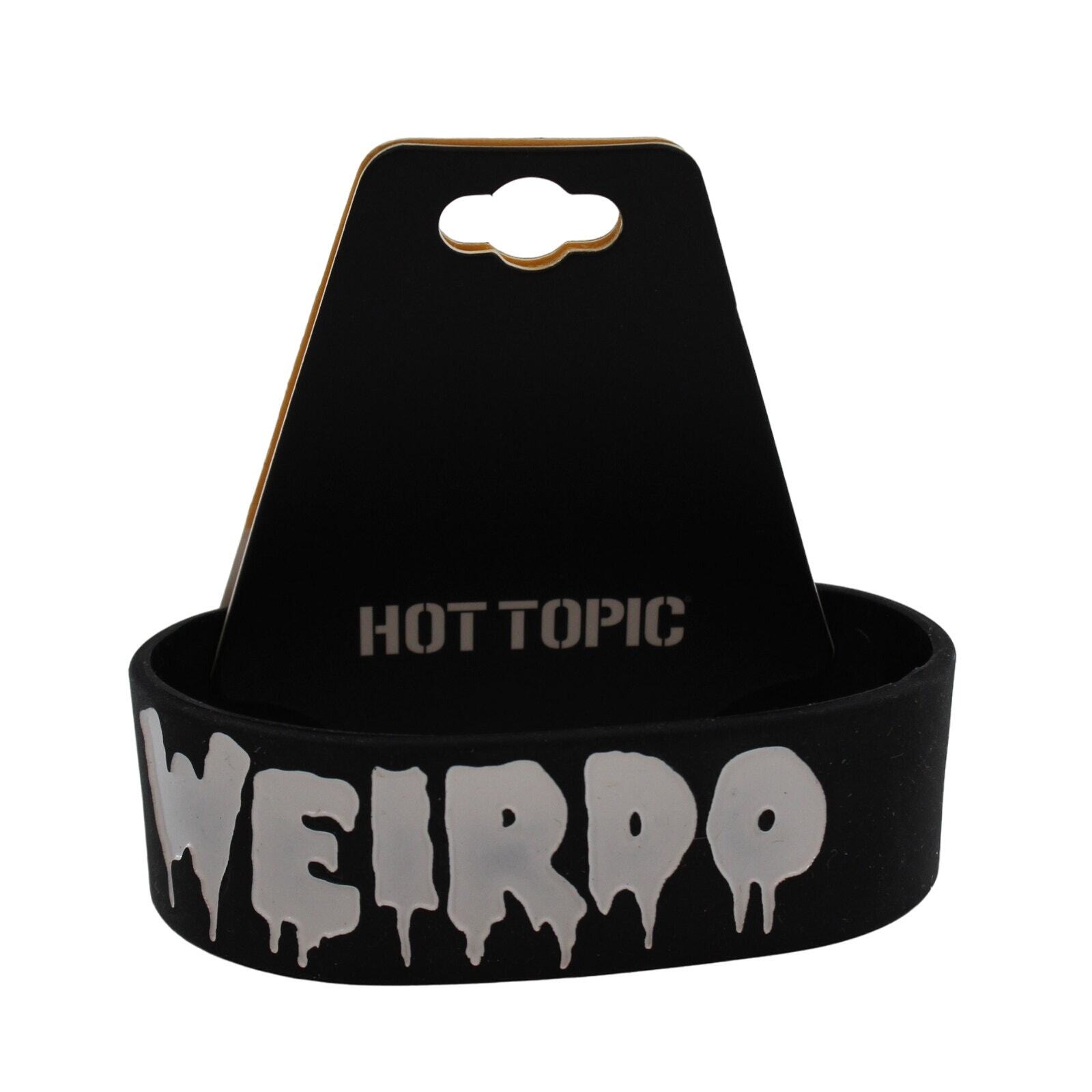 “WEIRDO” Silicone Wristband from Hot Topic #B2180