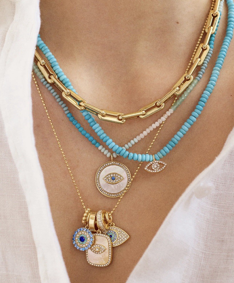BAUBLEBAR Evil Eye Charm Necklace READ THE DESCRIPTION!!!!