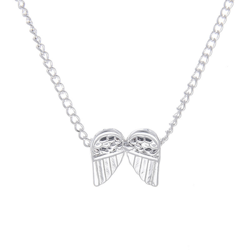 Women’s Fashion Jewelry “Guardian Angel” Silver Pendant Necklace 11