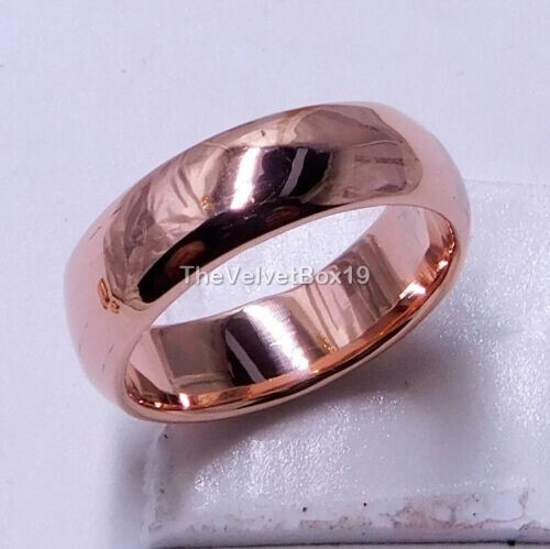 New Arrival Pure Solid Copper Band Men’s Stacking Ring Handmade Making Jewelry
